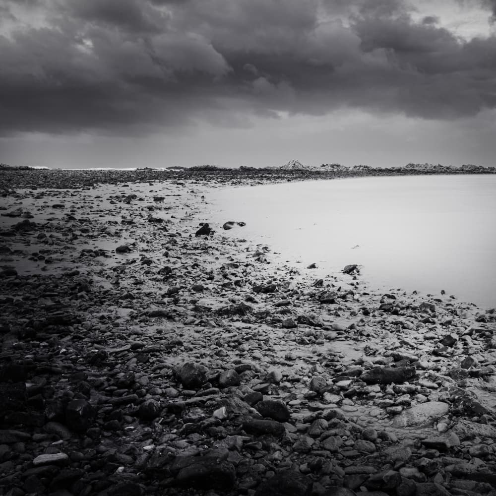 Moody Coastal Landscape by Ray Truter — canvas wall art