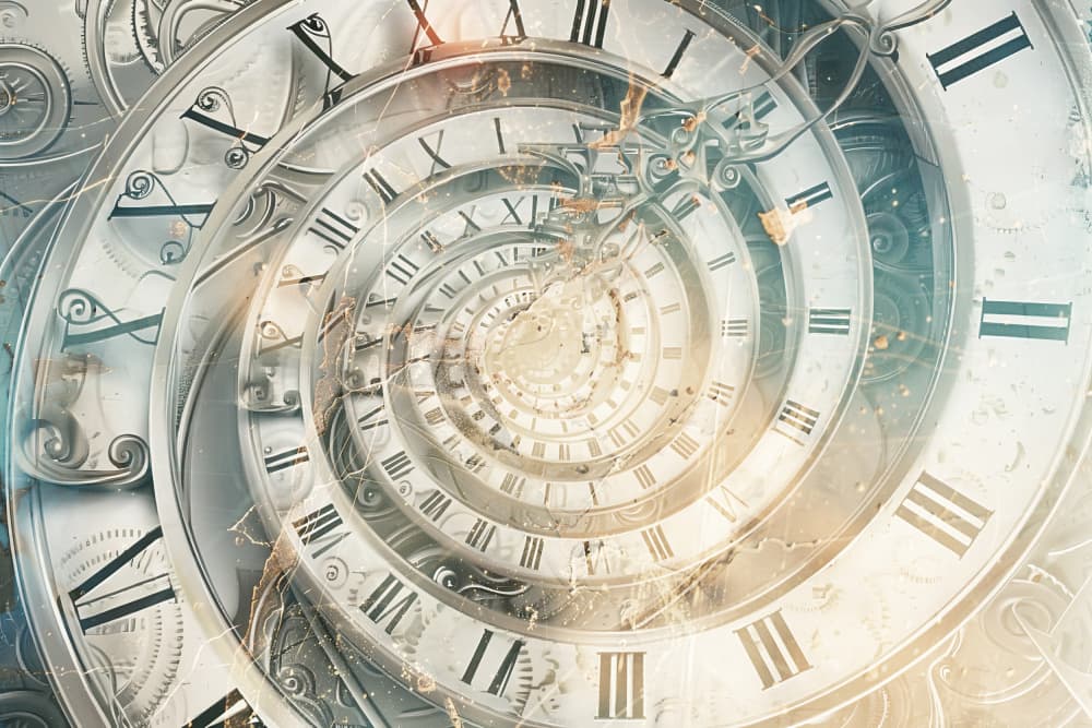 Time Spiral Journey by Rafal Kulik — canvas wall art