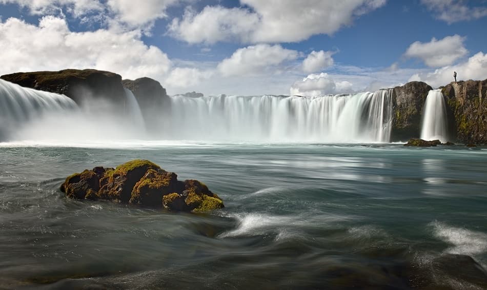 Majestic Waterfall Flow by Izidor Gasperlin — canvas wall art