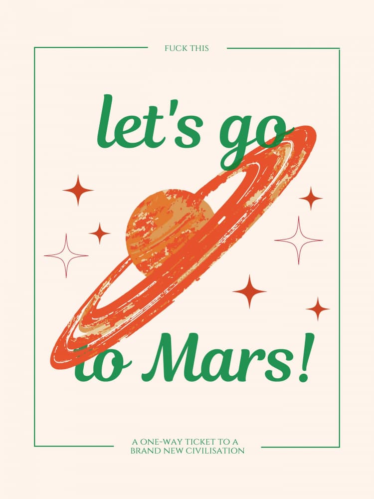 Let's Go To Mars