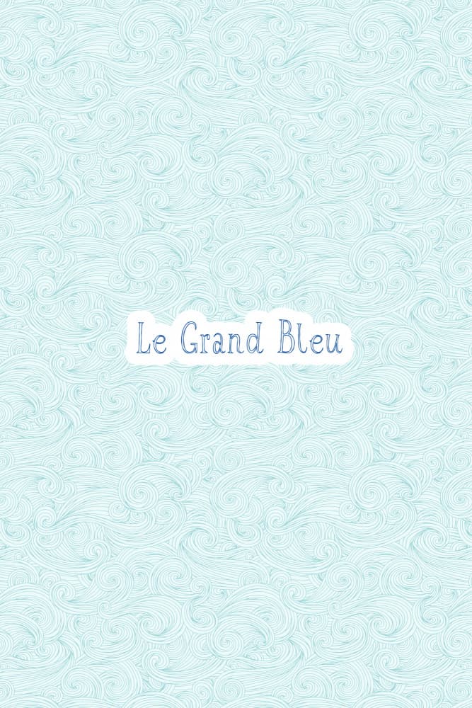 Gentle Blue Waves by Treechild — canvas wall art