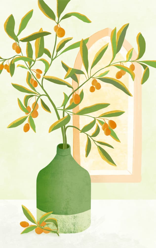 Gothic Olives by Kristian Gallagher — canvas wall art