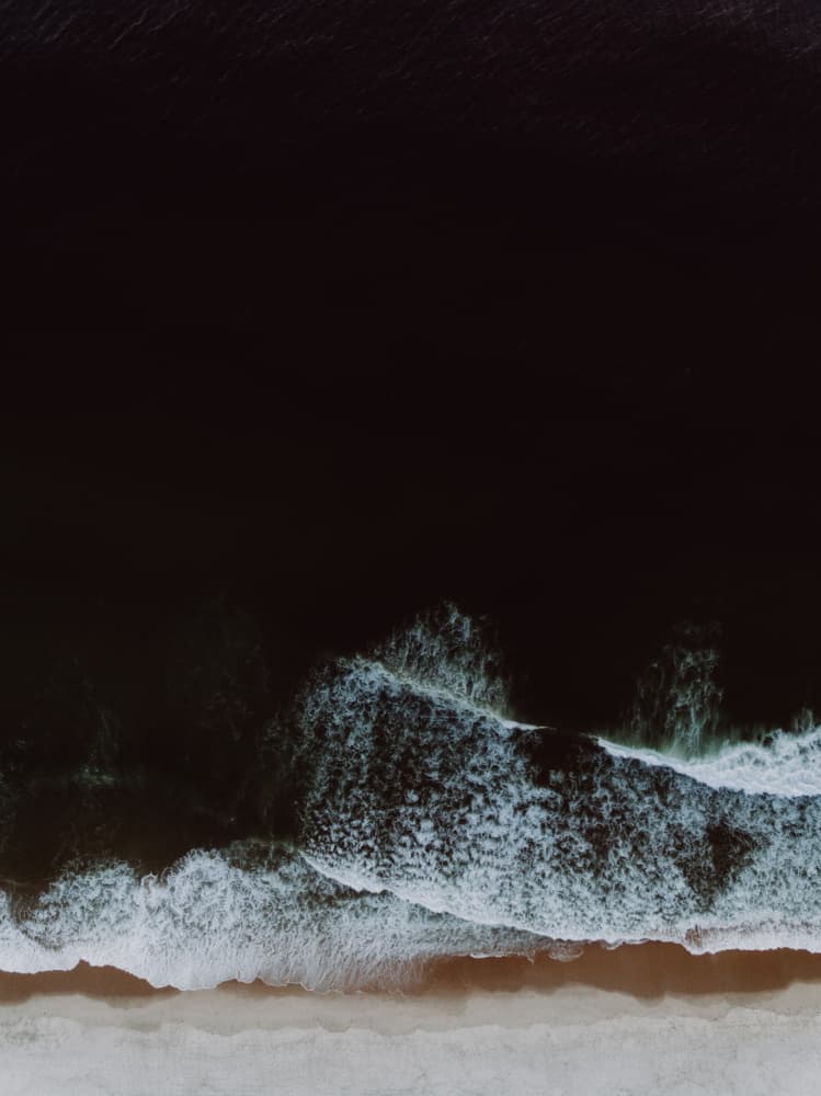 Deep Ocean Waves by Javier Pardina — canvas wall art