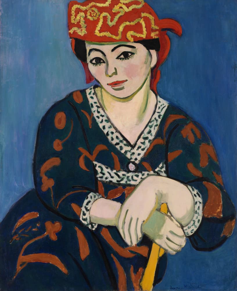 Henri Matisse's Red Madras Headdress (le Madras Rouge) (1907) by Henri Matisse — canvas wall art