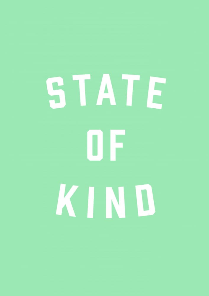 Positive State Of Kind by Frankie Kerr-Dineen — canvas wall art