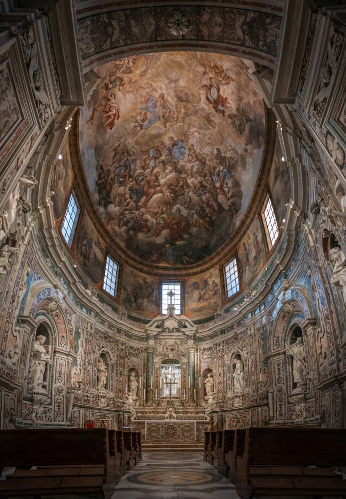 Grand Chapel Interior by Luigi Greco — canvas wall art