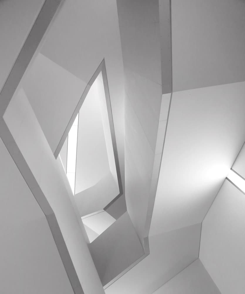Modern Architectural Geometry by Ivan Huang — canvas wall art