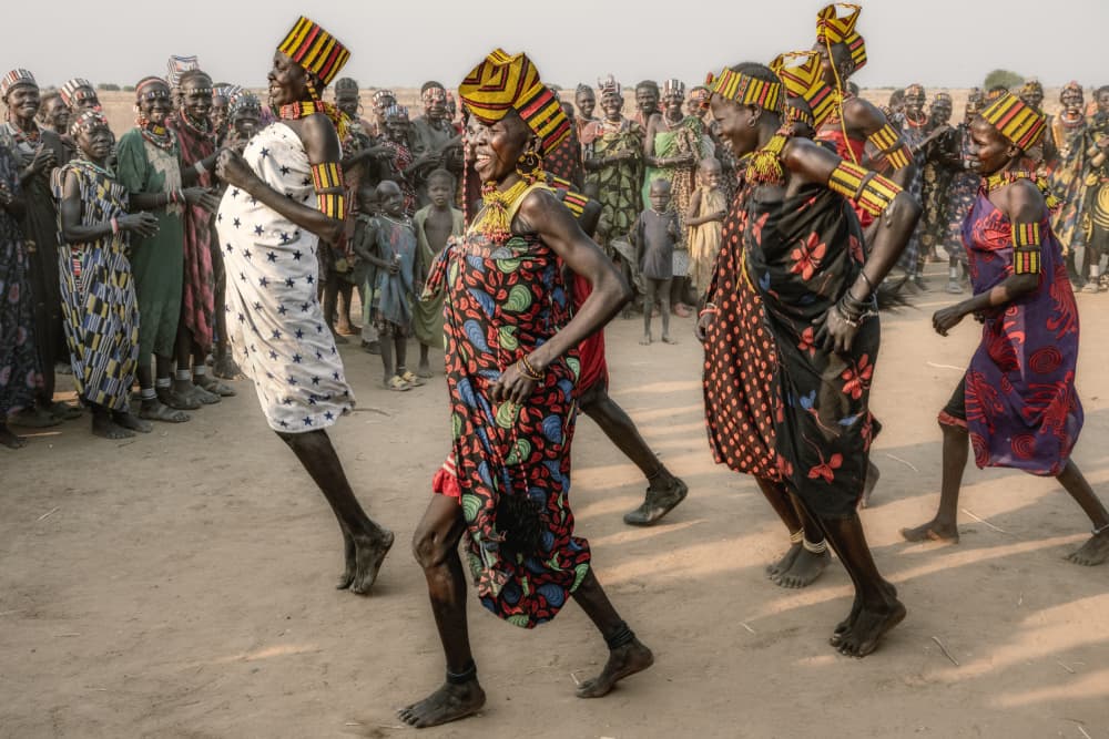 Joyful African Dance by Trevor Cole — canvas wall art