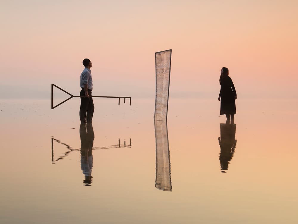 Key Mirror Reflection by Leszek Paradowski — canvas wall art