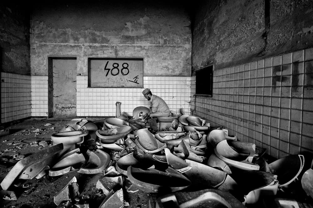 Urban Decay Worker by Carlo Ferrara — canvas wall art