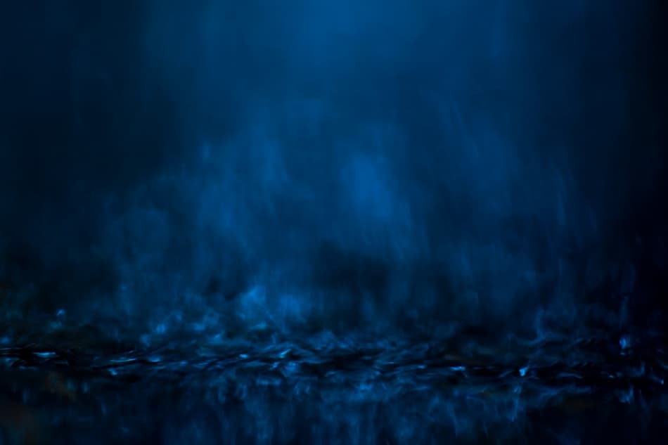 Abstract Blue Water Glow by Willy Marthinussen — canvas wall art