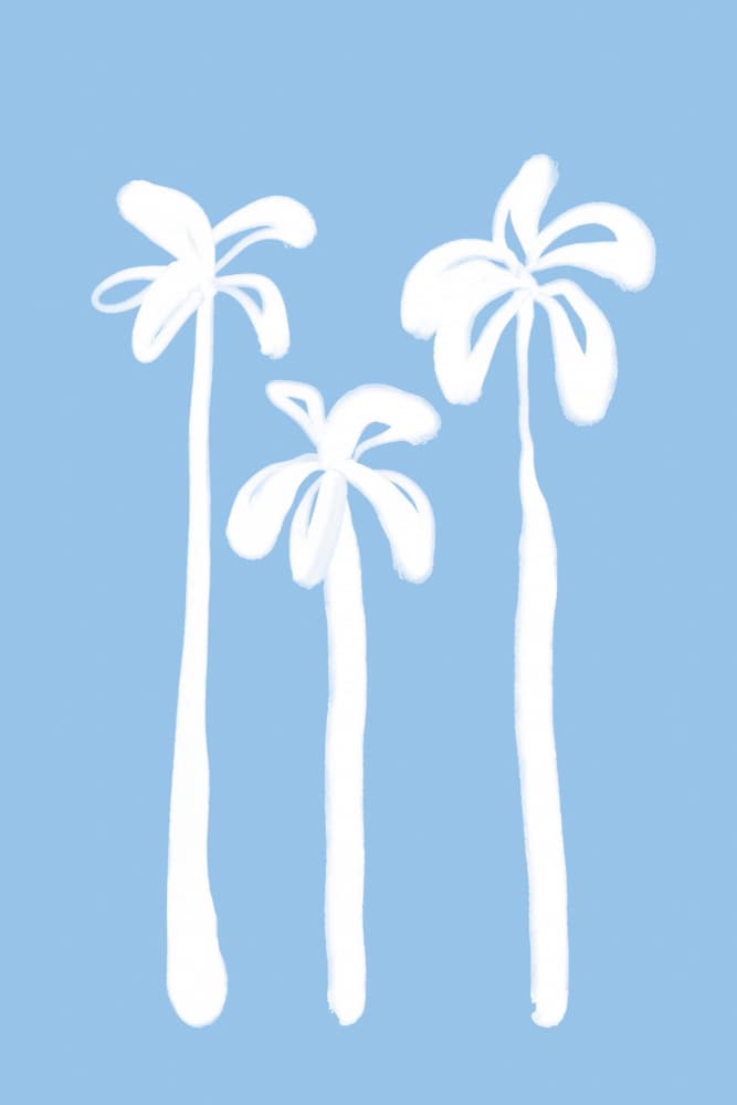 Palmsonbeachno02 by Treechild — canvas wall art