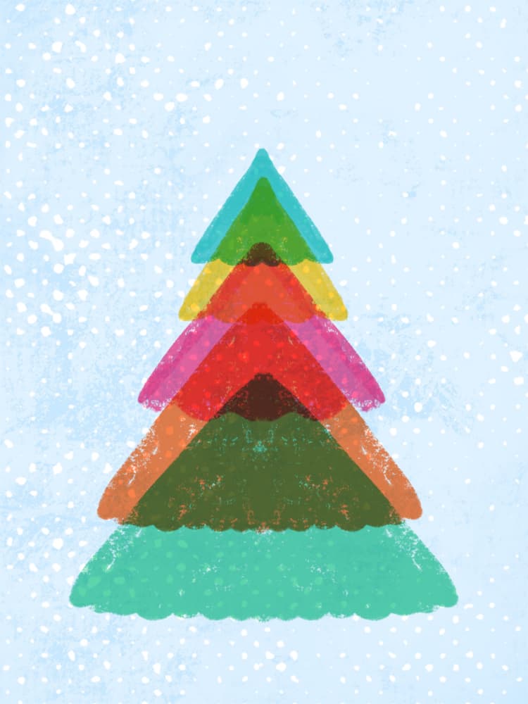 Modern Christmas Tree