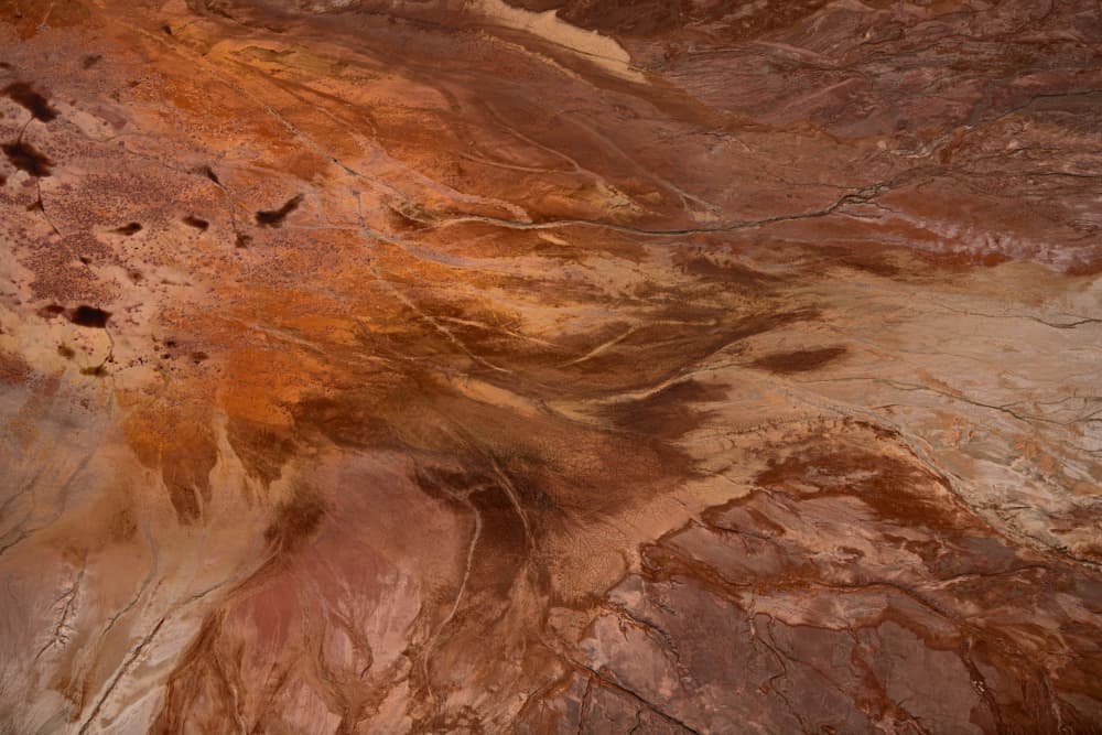 Desert Earth Patterns by Johan Enslin — canvas wall art