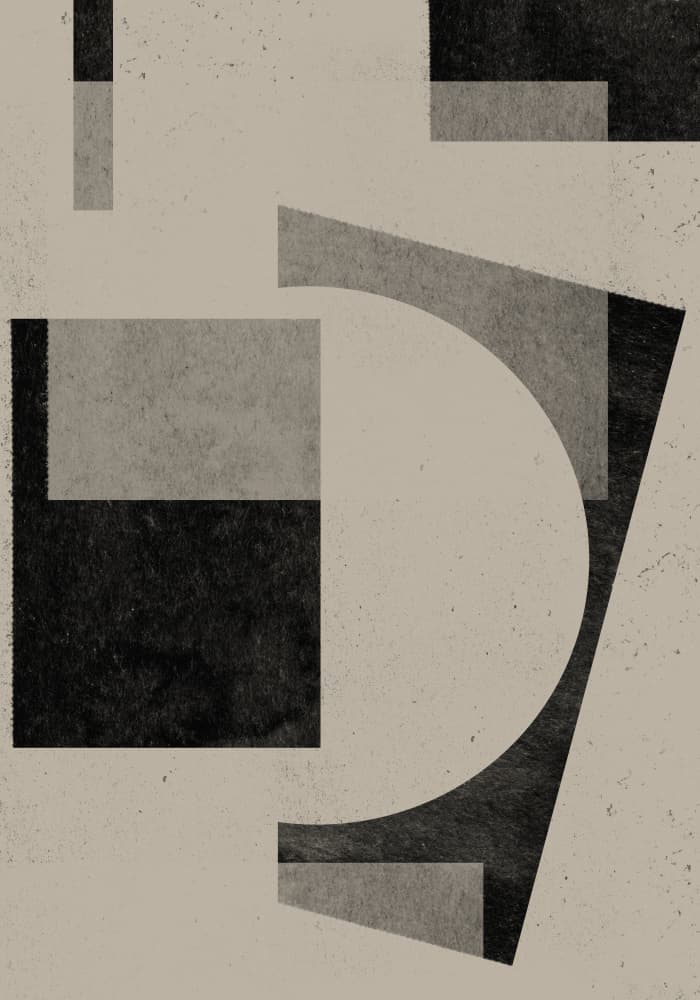 Geometric Whispers by THE MIUUS STUDIO — canvas wall art