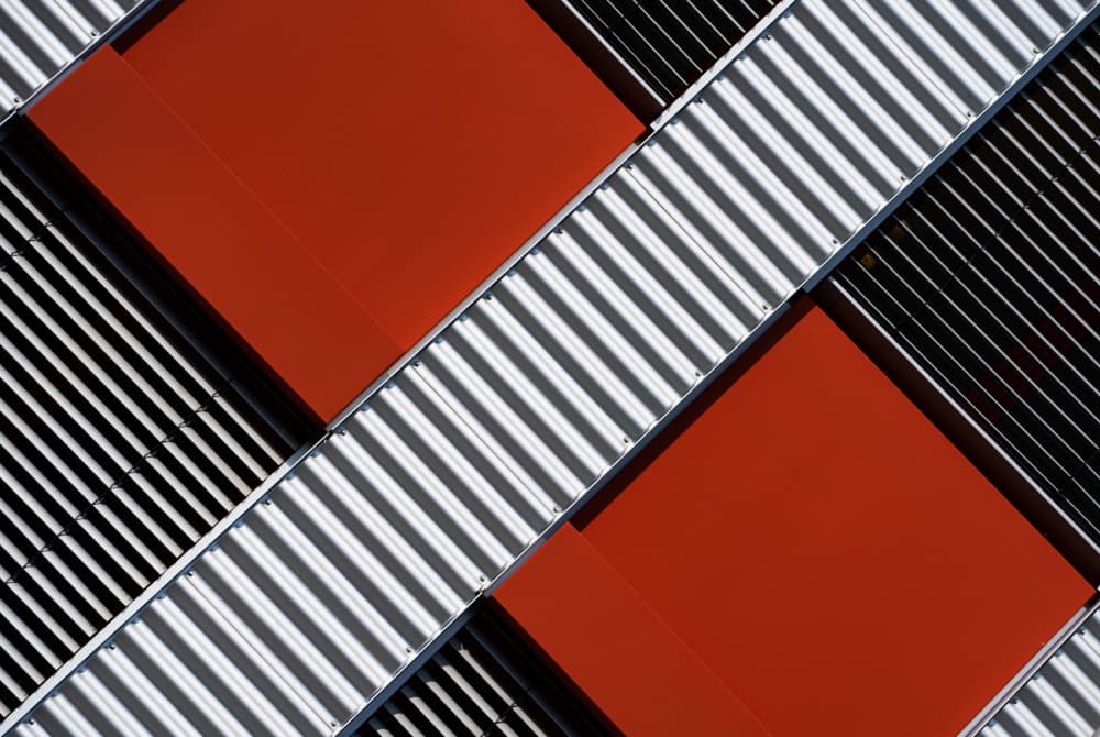 Modern Geometric Facade by Streiff Marcel — canvas wall art