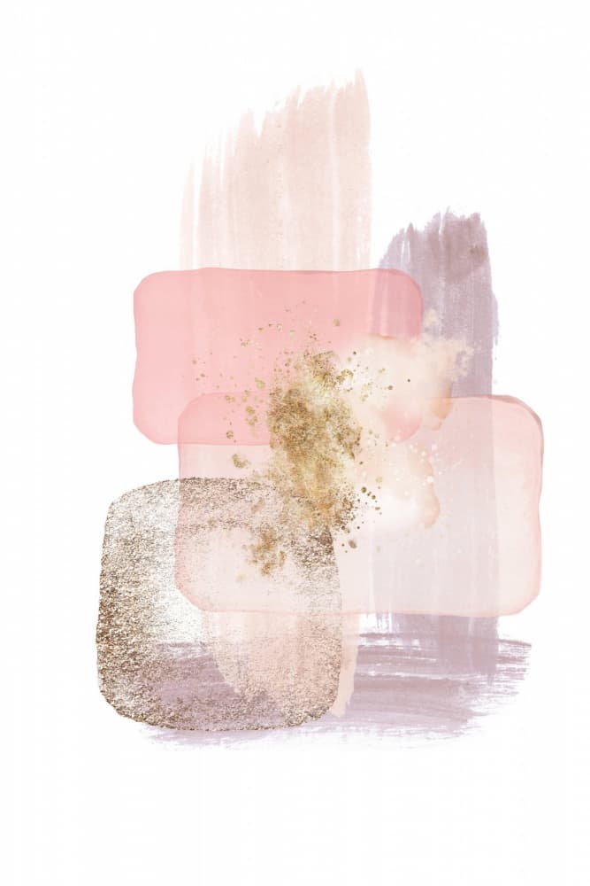 Shimmering Abstract Pastels by Sally Ann Moss — canvas wall art