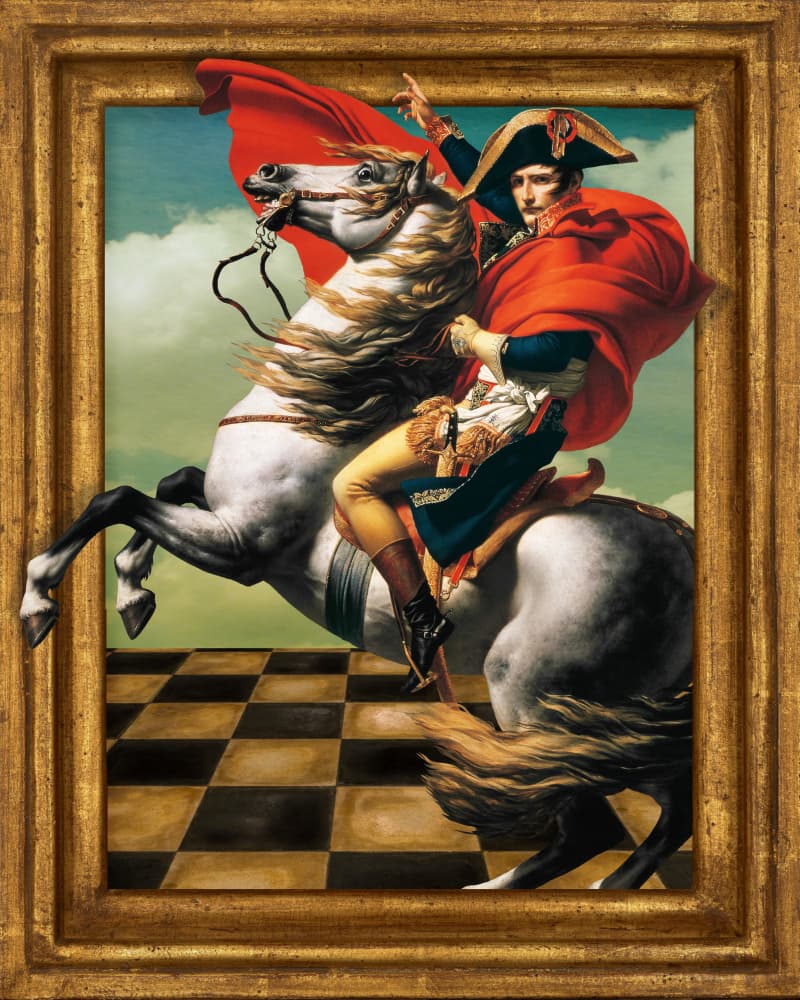 Napoleon On Rearing Horse
