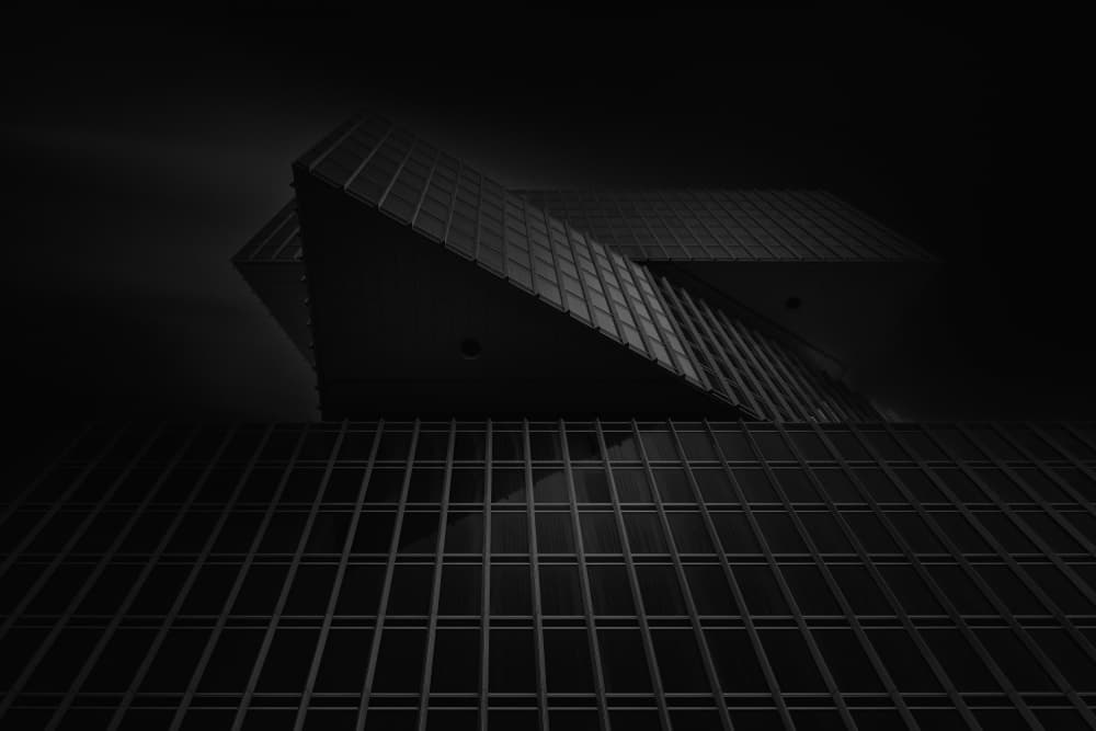 Modern Glass Geometry by Adam Dauria ☂ — canvas wall art