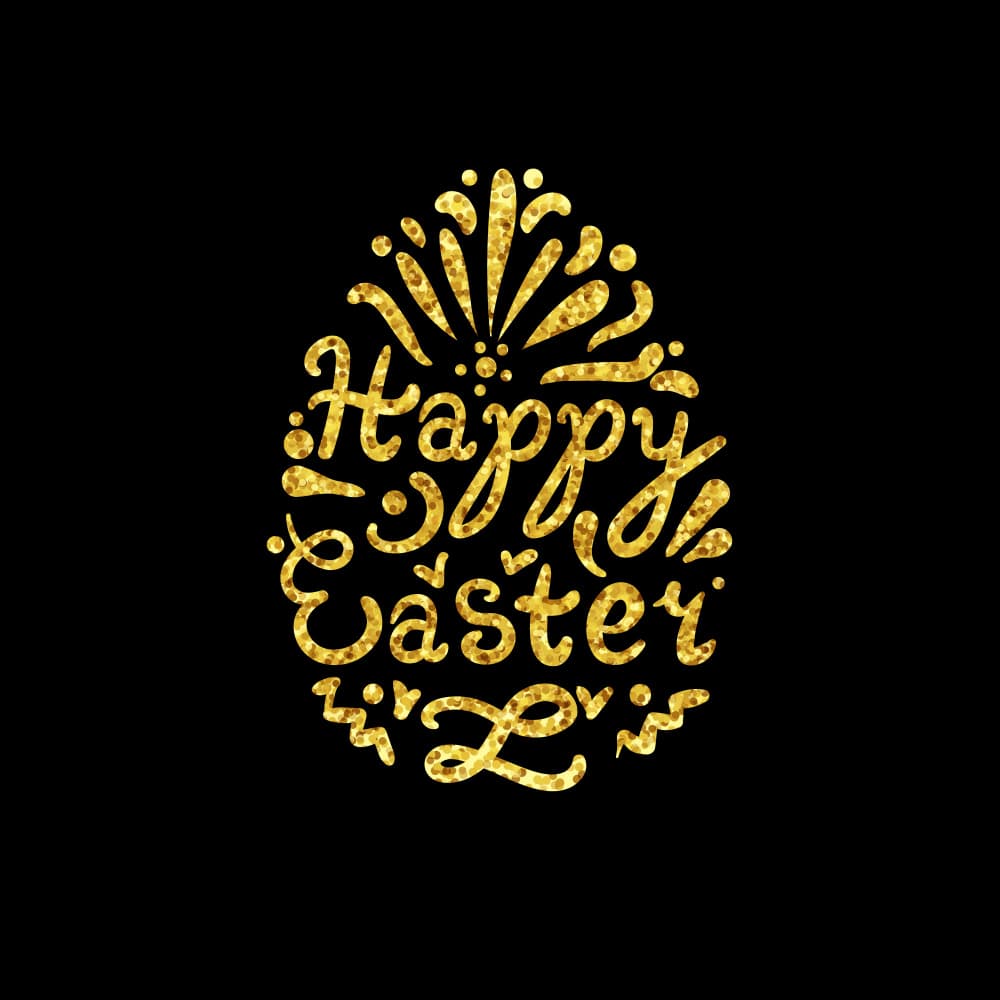 Happy Easter Egg by Marika Barsrsind — canvas wall art