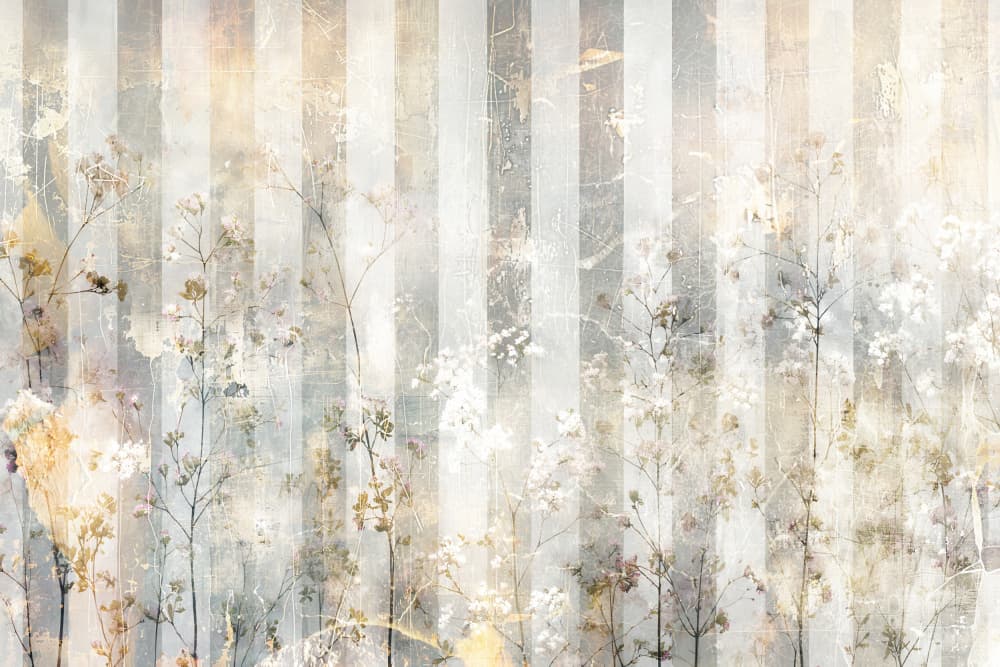 Soft Striped Meadow by Rafal Kulik — canvas wall art