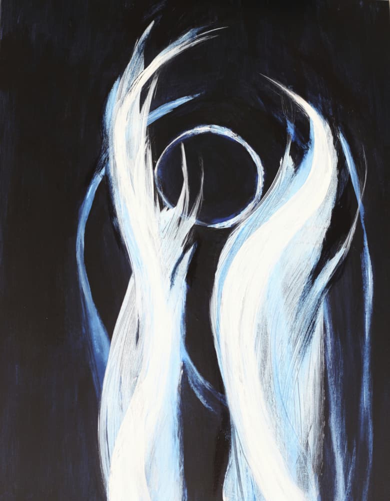 Flowing Celestial Light by RodMacIver — canvas wall art