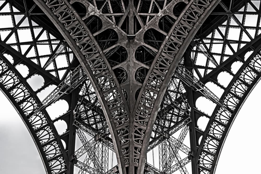 Iconic Iron Structure by Laruelle Philippe — canvas wall art