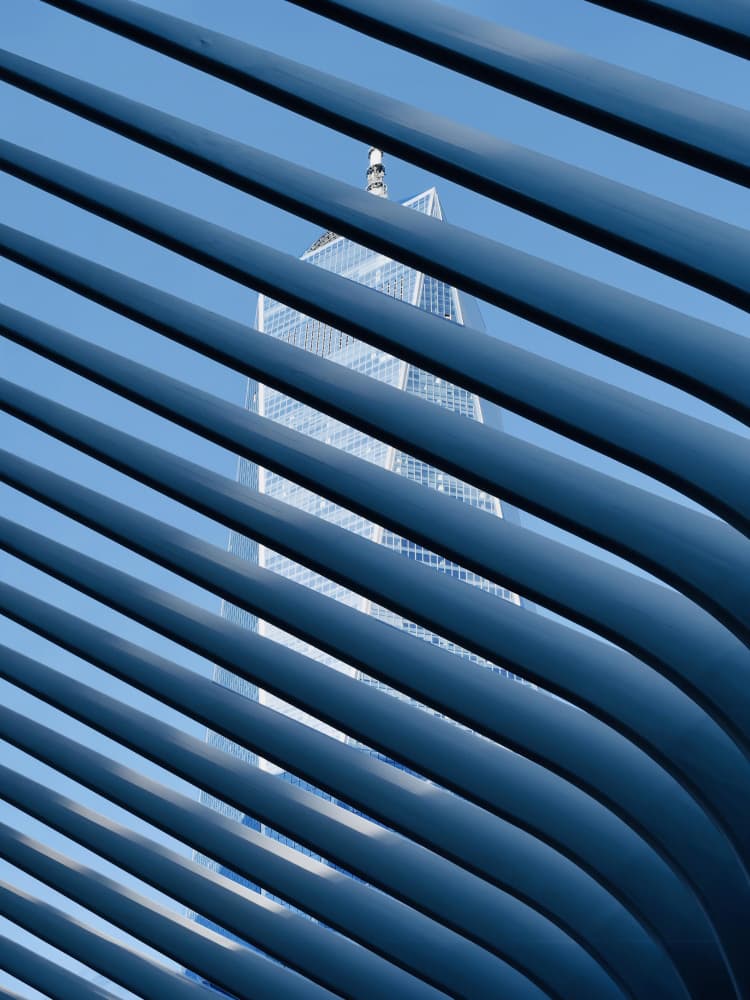 Architectural City Lines by Arnon Orbach — canvas wall art