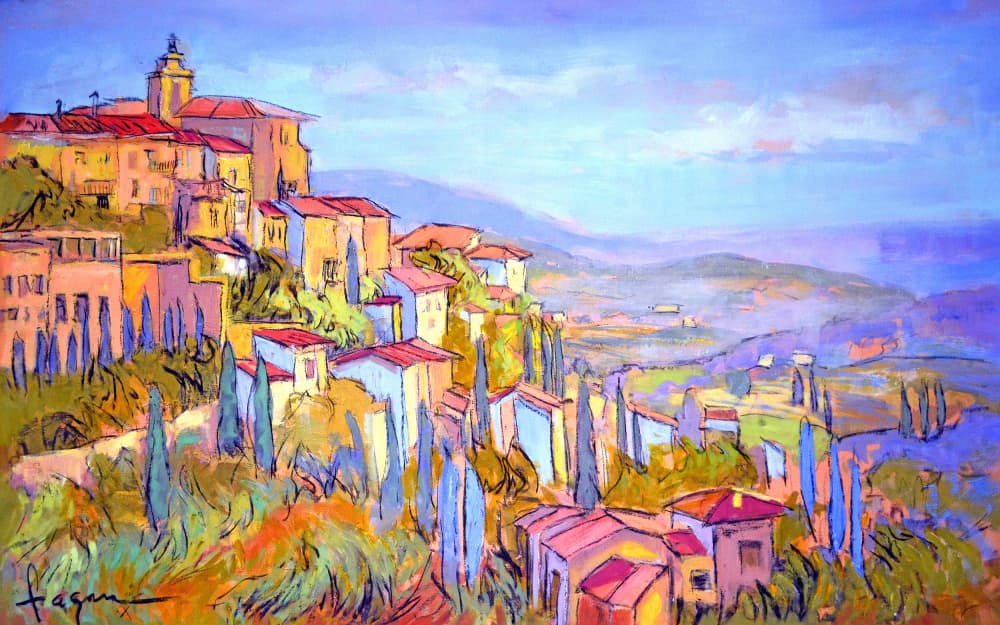 Hilltop Serenity by Dorothy Fagan — canvas wall art