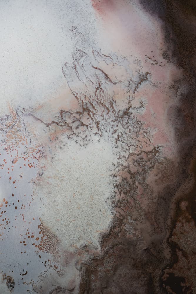 Lake Eyre Upscaled - red earth vibes by Petra Meikle de Vlas — canvas wall art