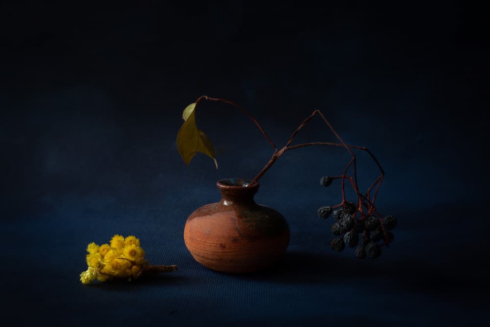 Quiet Autumn Still Life by Ramiz Sahin — canvas wall art
