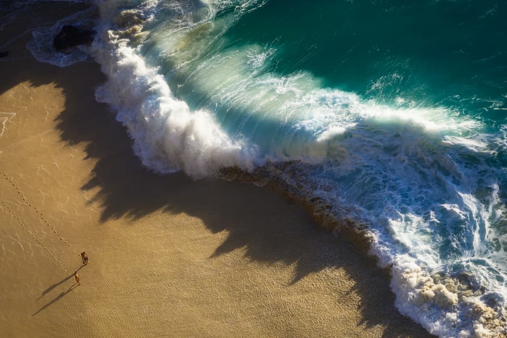 Turquoise Ocean Beach by Dmitry Razr — canvas wall art