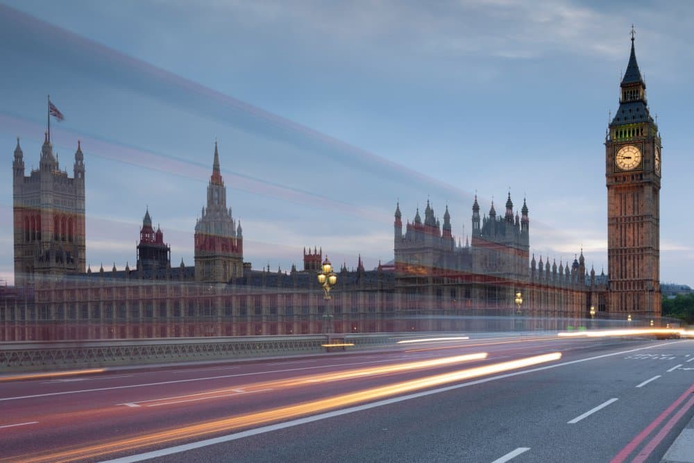 London Big Ben Twilight by Paolo Bolla — canvas wall art