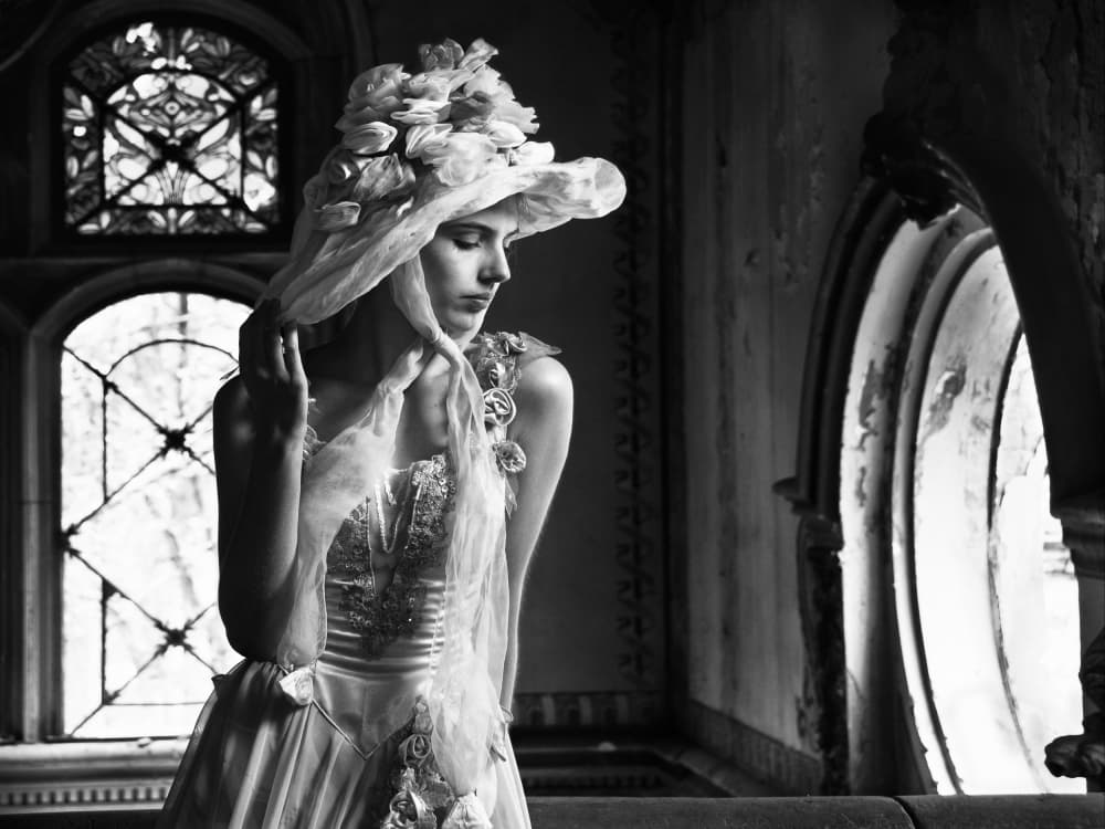 Gothic Beauty Ornate Window by Robert Semnic — canvas wall art