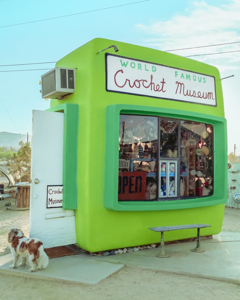 World Famous Crochet Museum by Tom Windeknecht — canvas wall art