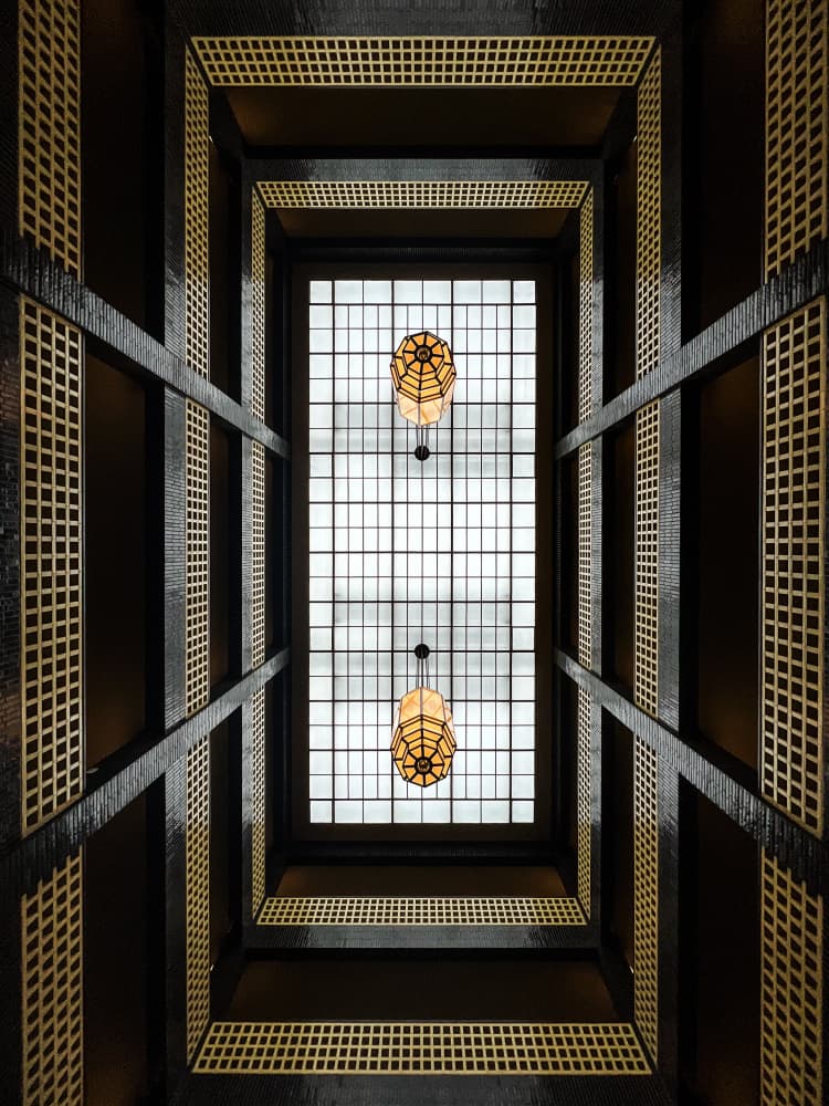 Art Deco Skylight Lanterns by Dmitrii Rabeev — canvas wall art