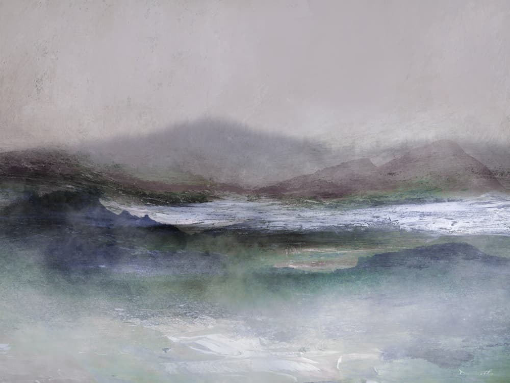 West Peak by Dan Hobday — canvas wall art