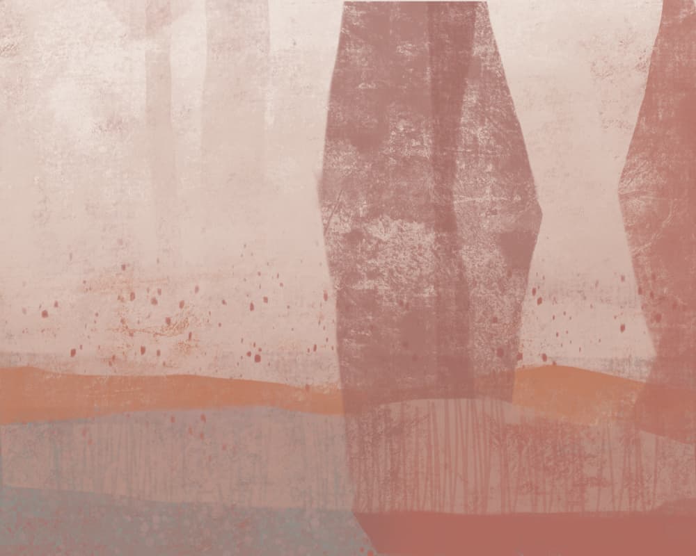 The Space Between by MANSI SAXENA — canvas wall art