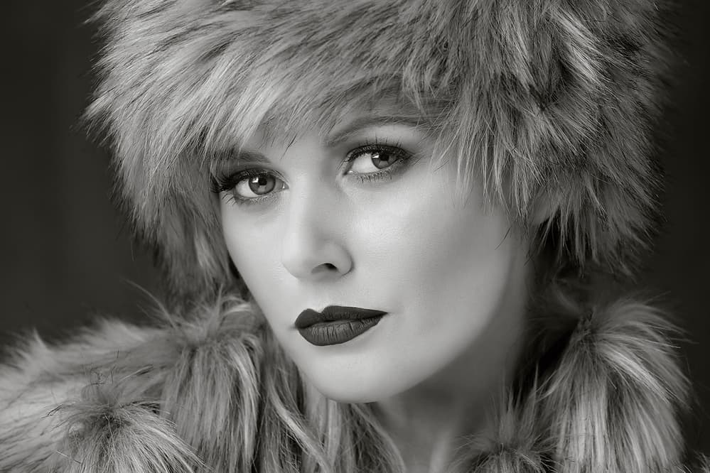 Bold Fur Portrait by Hugh Wilkinson — canvas wall art