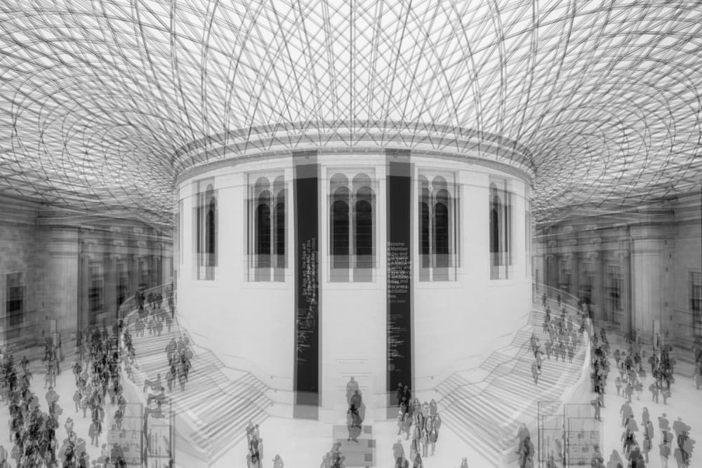 Grand Museum Hall Movement by Joshua Raif — canvas wall art