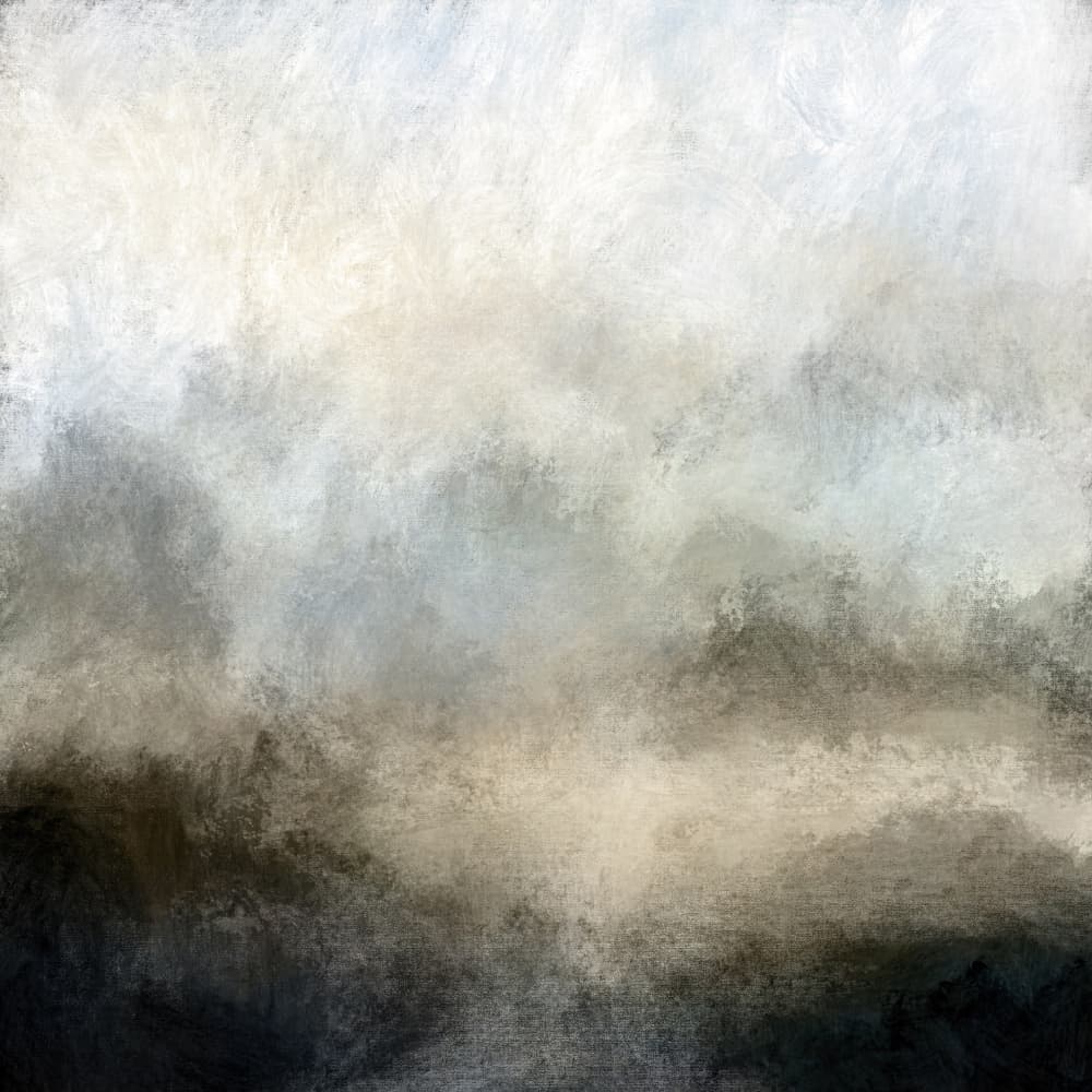 Lake Mist by Dan Hobday — canvas wall art