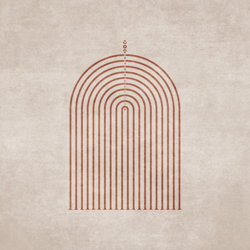 Endless Archway by Emel Tunaboylu — canvas wall art