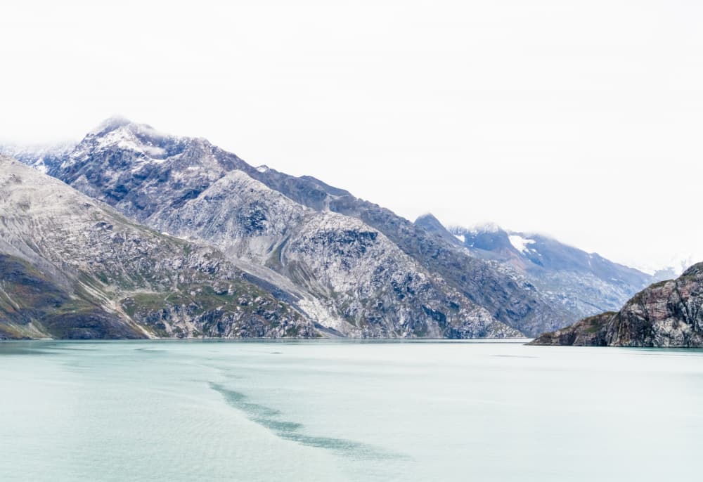 Serene Glacial Mountain Lake by Courtney Crane — canvas wall art
