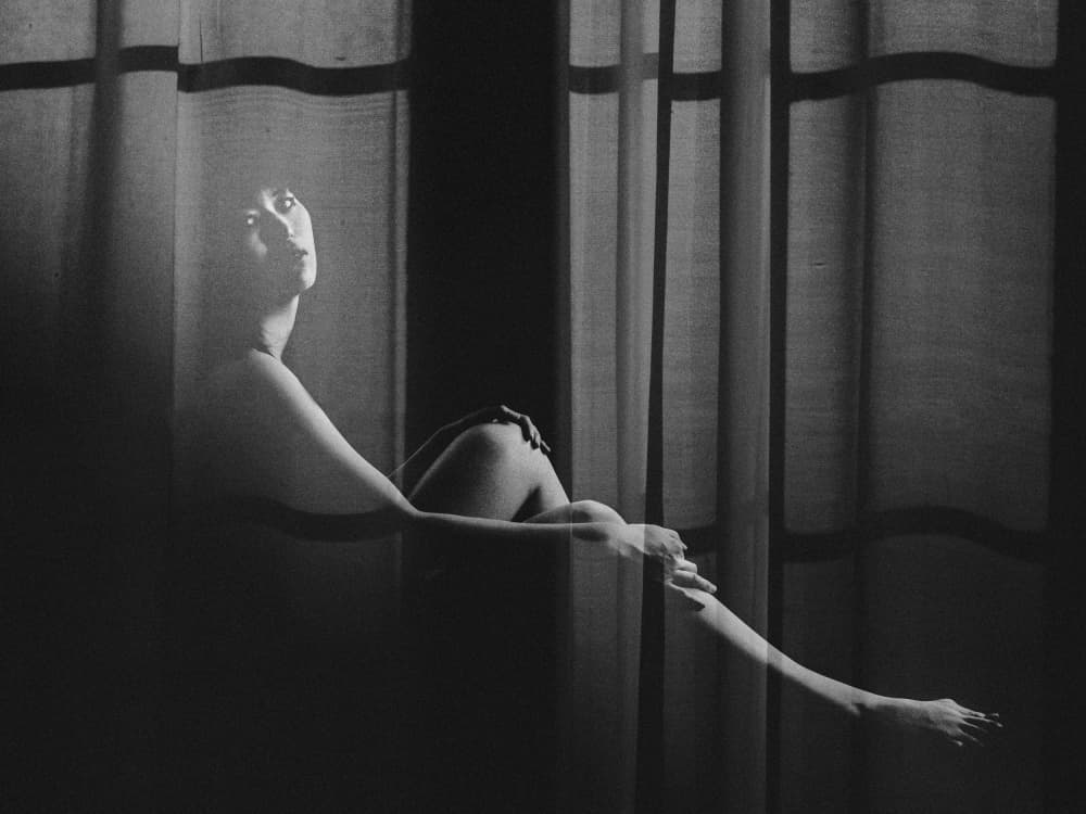 Woman In Window Light by Eiji Yamamoto — canvas wall art