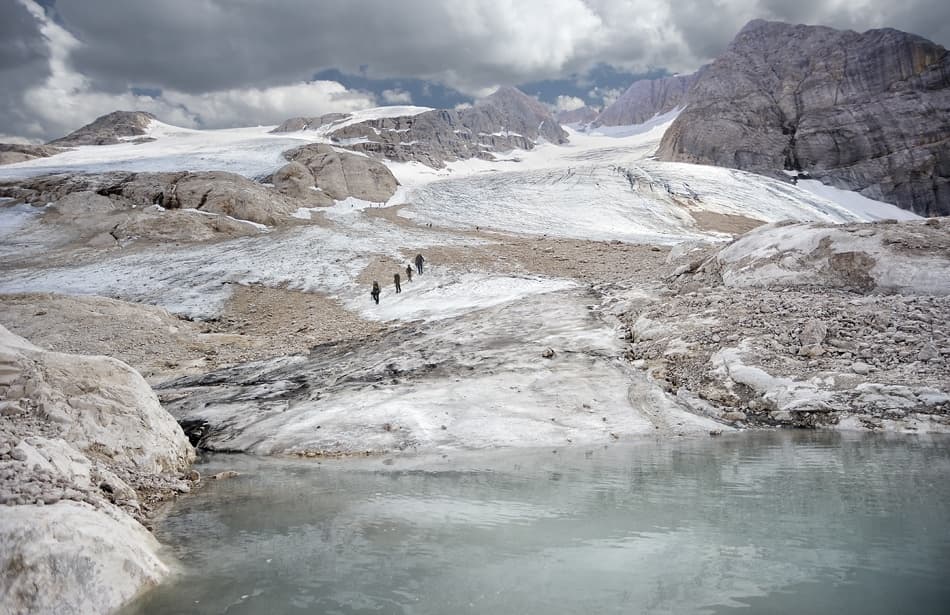Alpine Glacier Adventure by Andrea Auf dem Brinke — canvas wall art