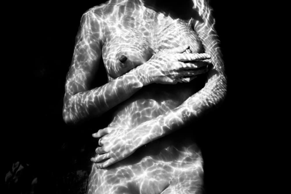 Rippling Nude Form by Francisco Ross — canvas wall art