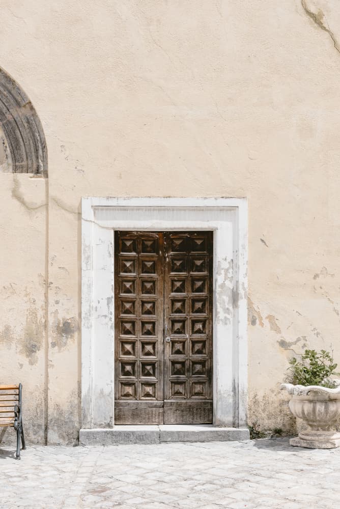 Old World Doorway by Photolovers — canvas wall art
