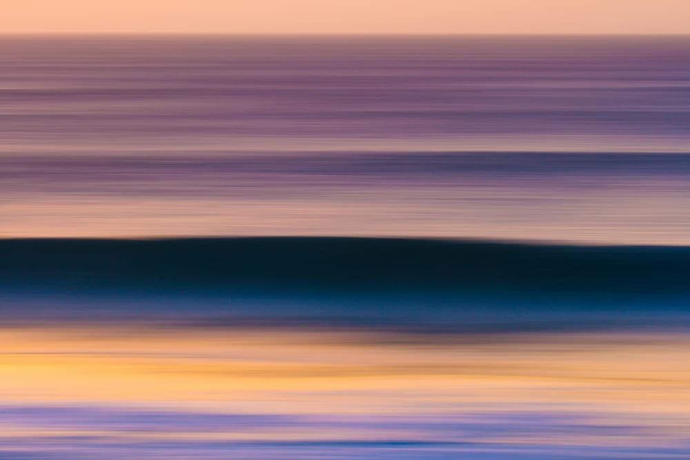 Abstract Ocean Horizon by Anthony Fox — canvas wall art