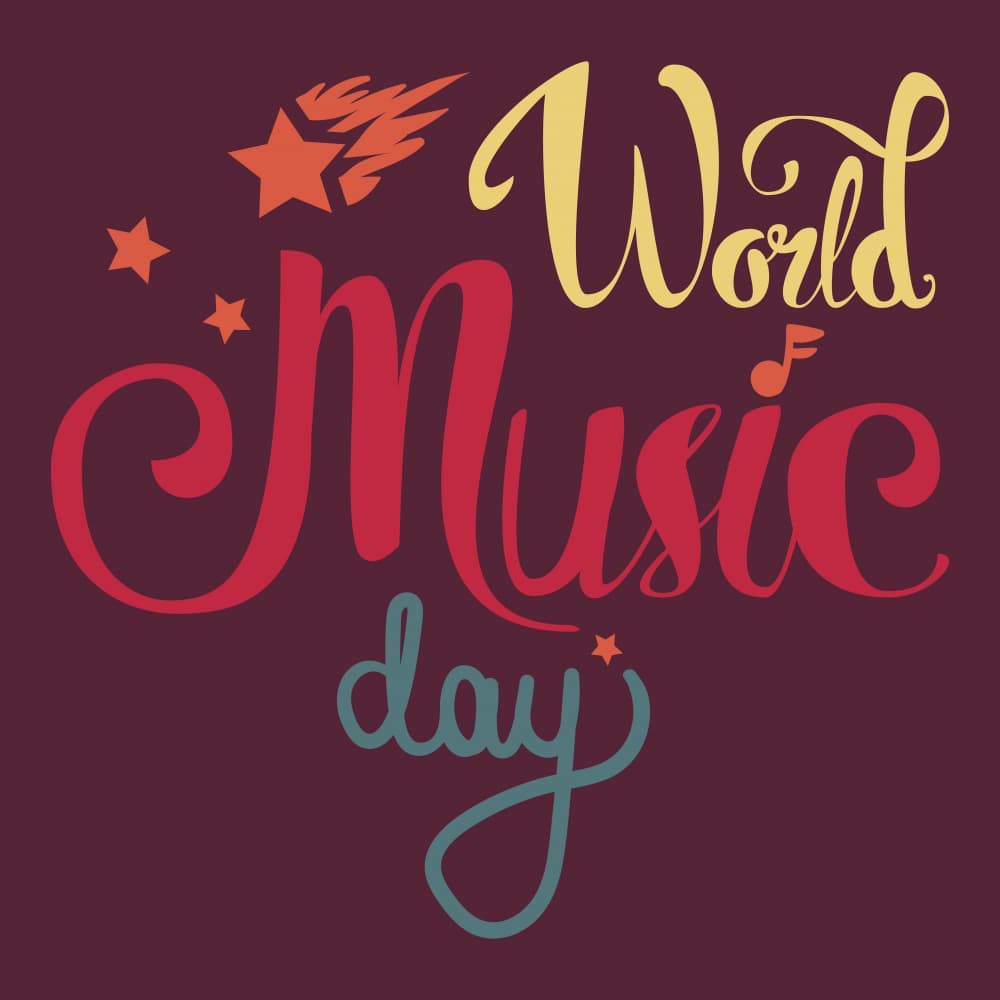 World Music Day Celebration by Marika Barsrsind — canvas wall art