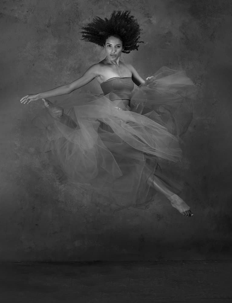 Graceful Dance Portrait by Joan Gil Raga — canvas wall art